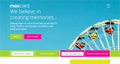 Desktop Screenshot of mymaxcard.co.uk